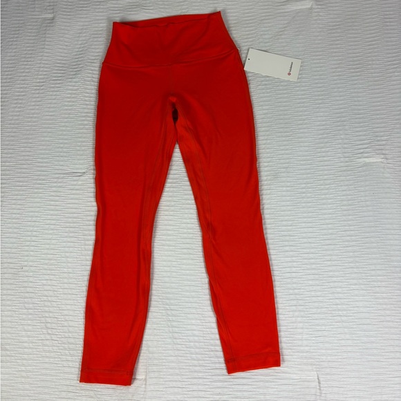 lululemon athletica Orange-Red Align High-Rise Leggings - Picture 3 of 9
